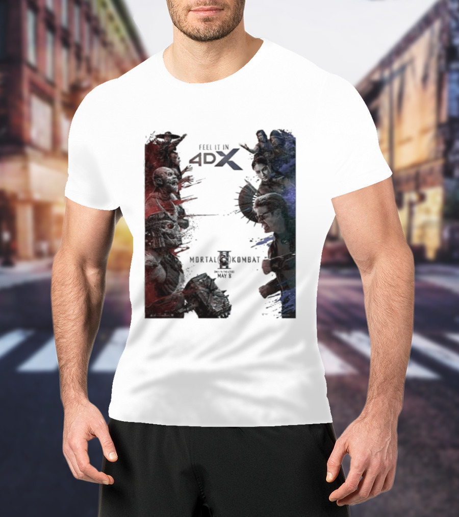 Mortal Kombat II 4DX Exclusive In Theaters May 8 2026 T-Shirt