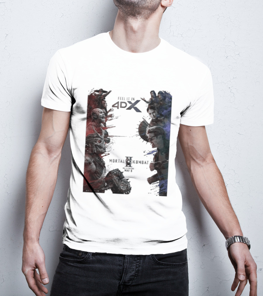 Mortal Kombat II 4DX Exclusive In Theaters May 8 2026 T-Shirt