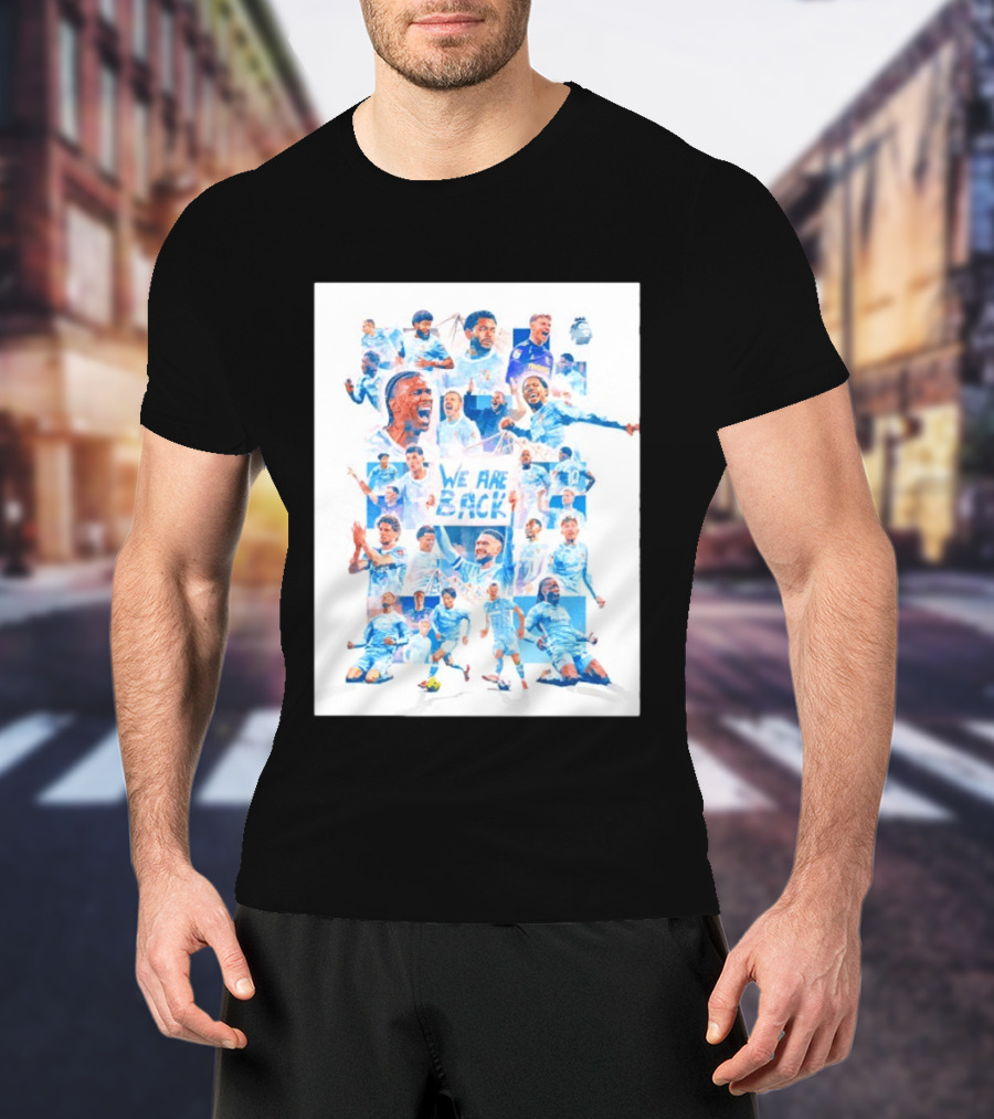 Coventry City Football Club We Are Back Celebration Players Team Unity T-Shirt