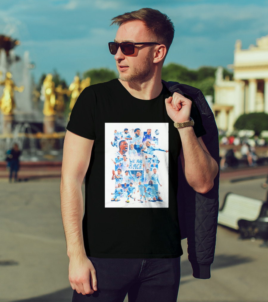 Coventry City Football Club We Are Back Celebration Players Team Unity T-Shirt