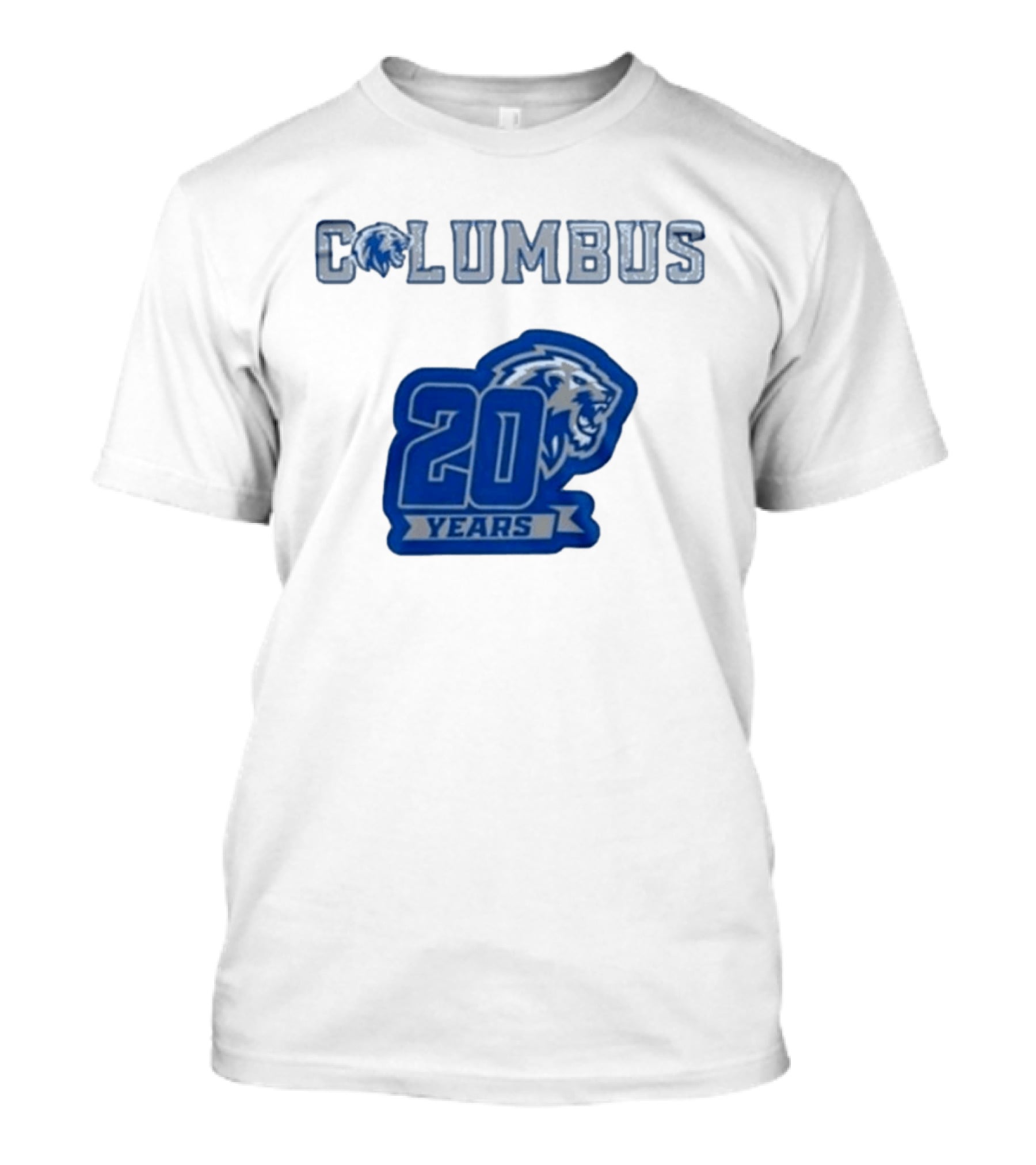 Columbus Lions 20 Years Celebration T-Shirt