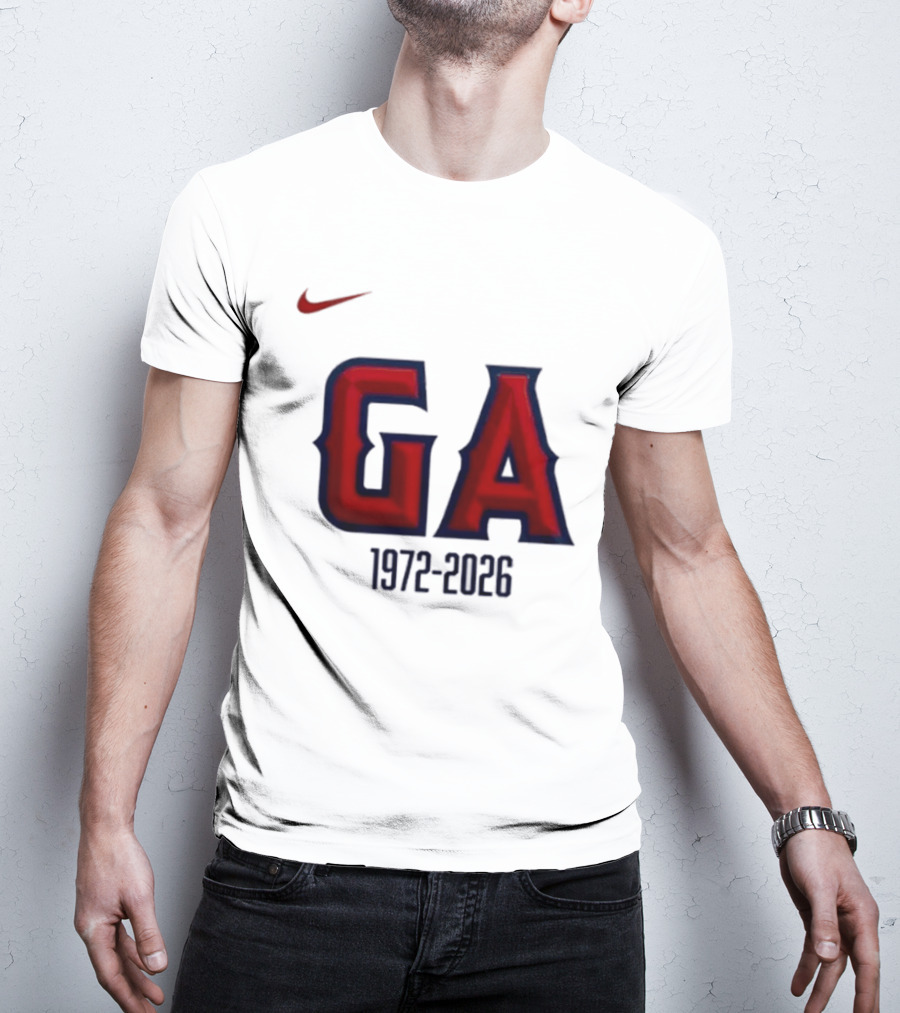 Nike Los Angeles Angels GA 1972 2026 T-Shirt