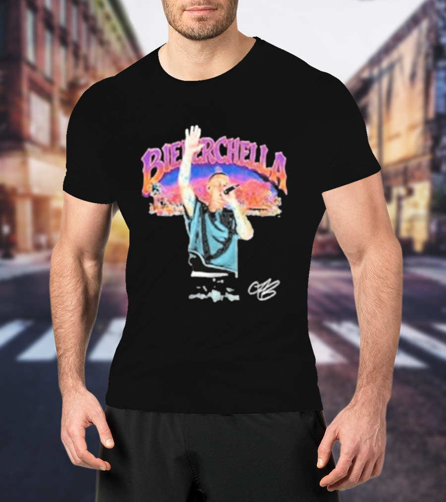 Bieberchella 2026 Justin Bieber Performance Artistry And Festival Vibes T-Shirt