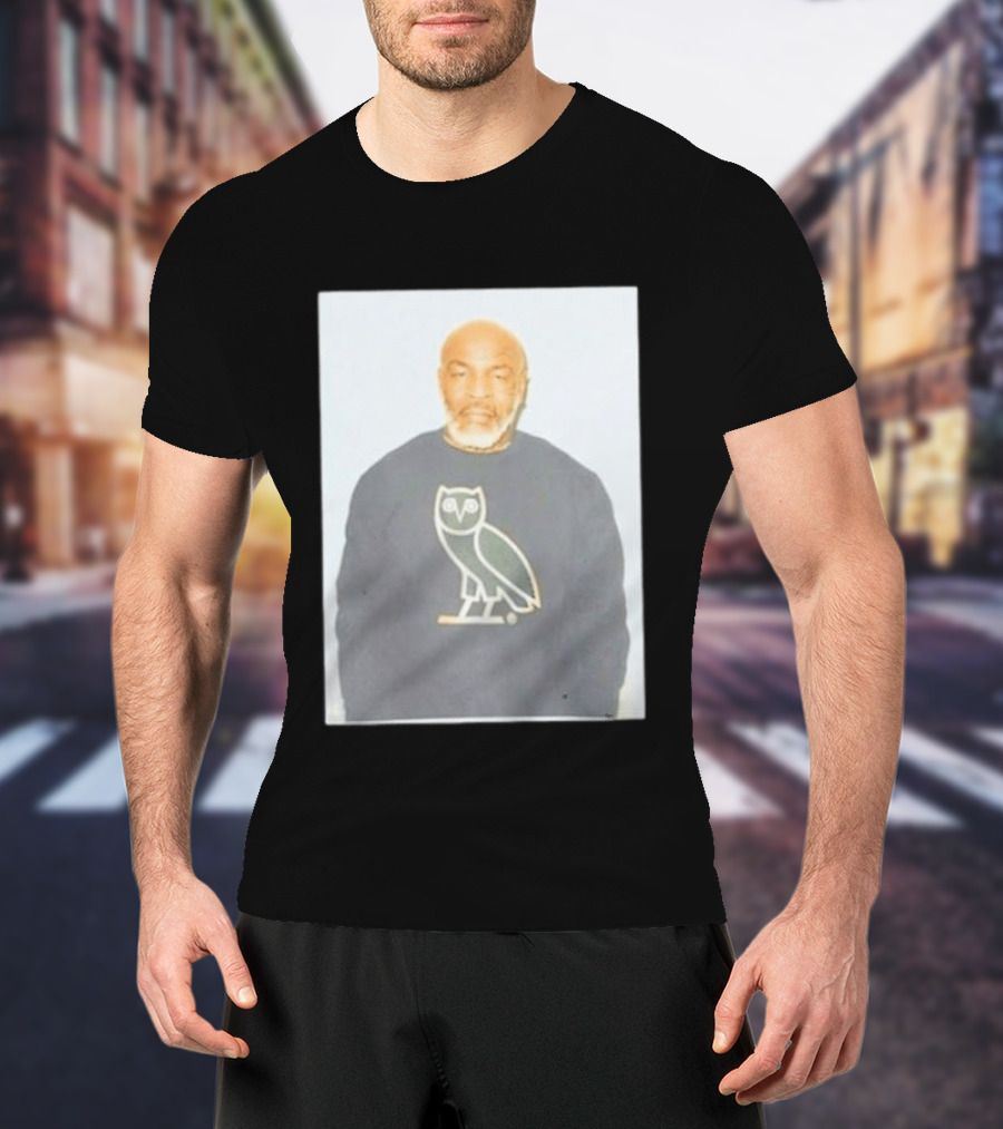 Drake OVO Owl Mike Tyson Photo T-Shirt