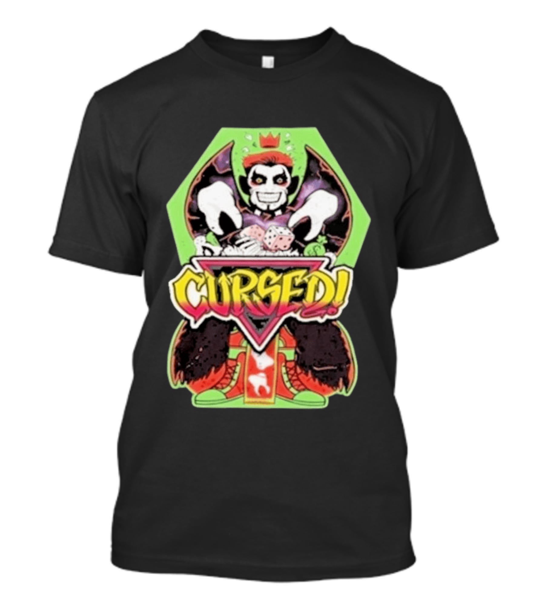 Danhausen Rawhausen Cursed Dice Play T-Shirt