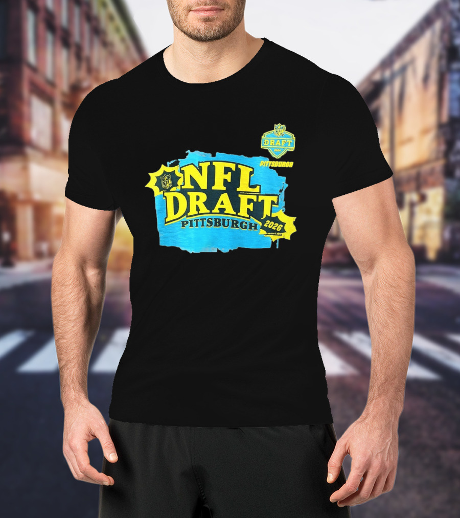 NFL Draft Pittsburgh 2026 Event Merchandise T-Shirt