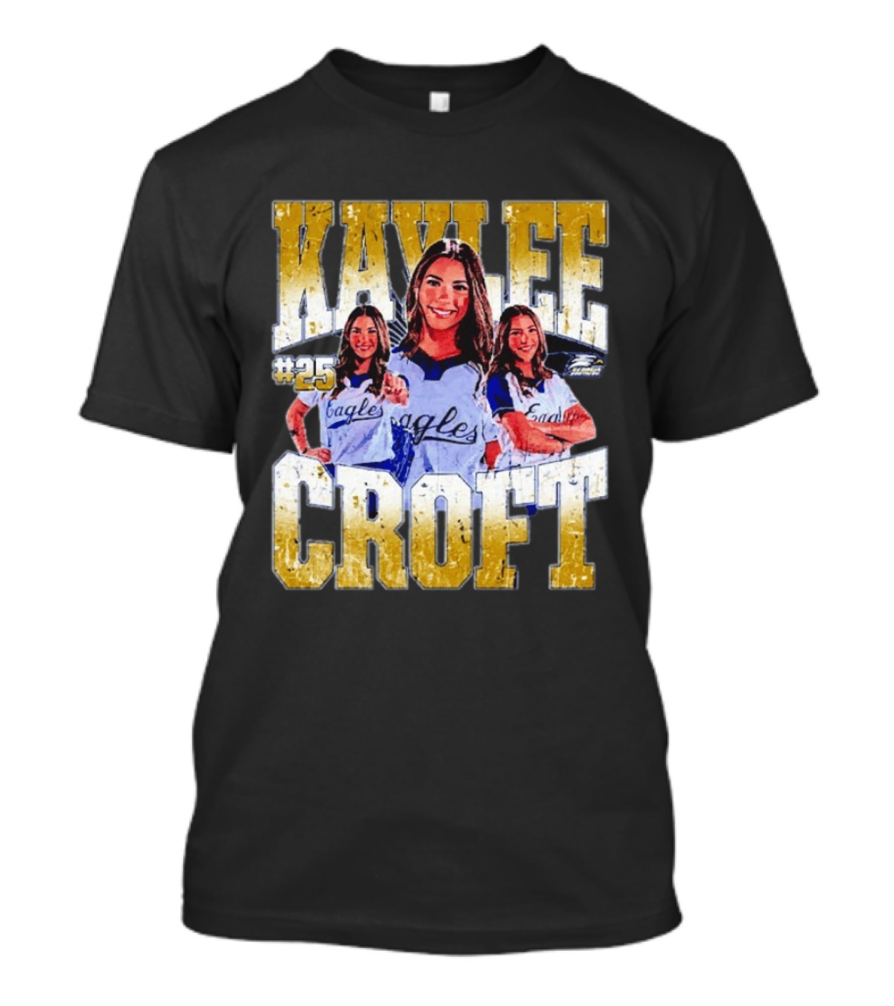 Kaylee Croft #25 Georgia Southern Eagles T-Shirt