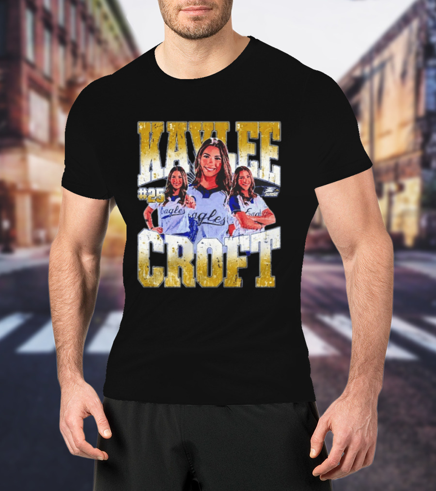 Kaylee Croft #25 Georgia Southern Eagles T-Shirt