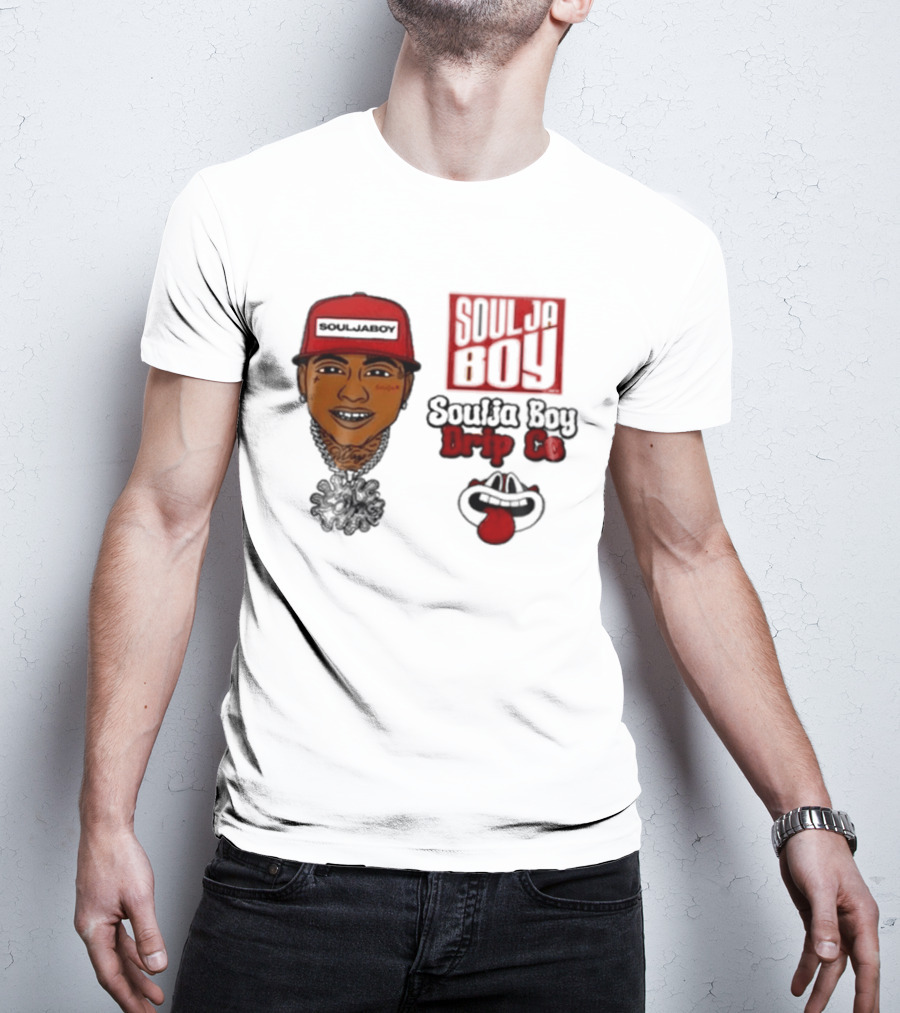Soulja Boy Drip Co Tour 2026 Grills And Hat Collection T-Shirt