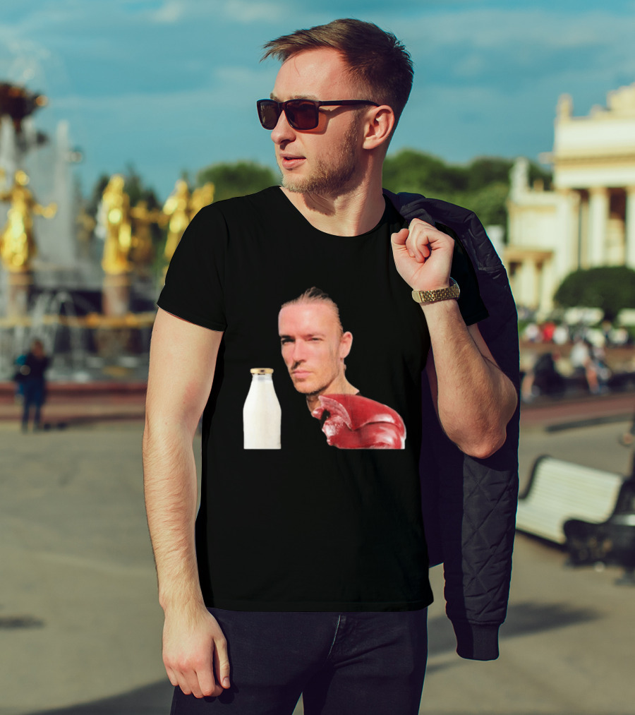 Goatis Raw Meat Milk Liver Combo T-Shirt