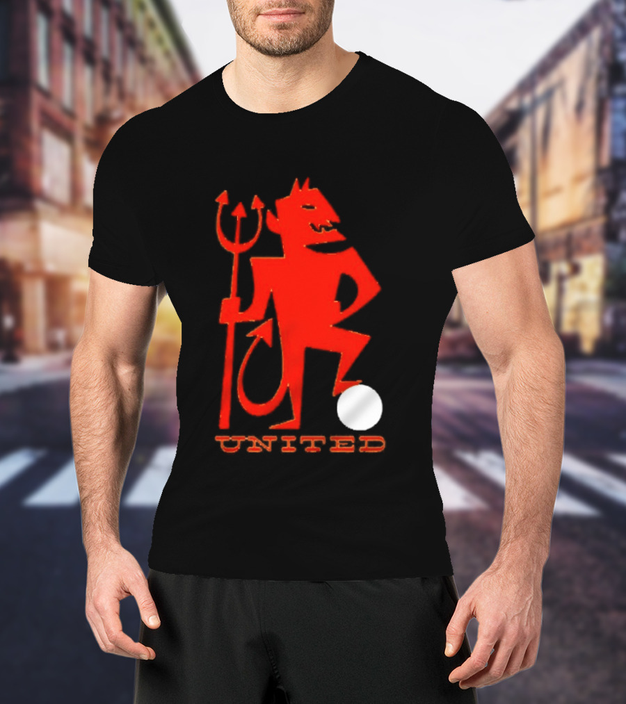 United Red Devil Icon Trident Soccer T-Shirt