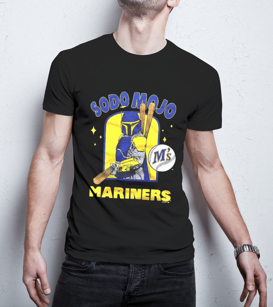 Sodo Mojo Mariners Star Wars M's Baseball T-Shirt