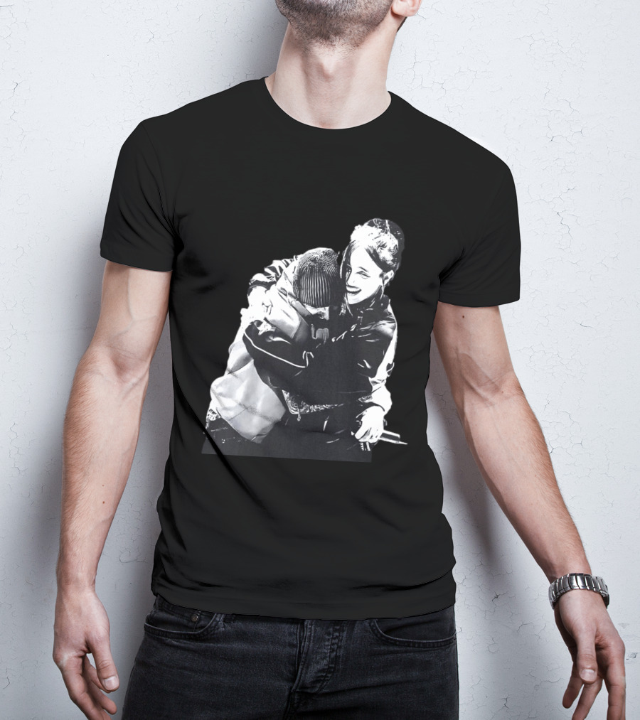 One Less Lonely Girl Coachella Billie Eilish Justin Bieber Hug 2026 T-Shirt