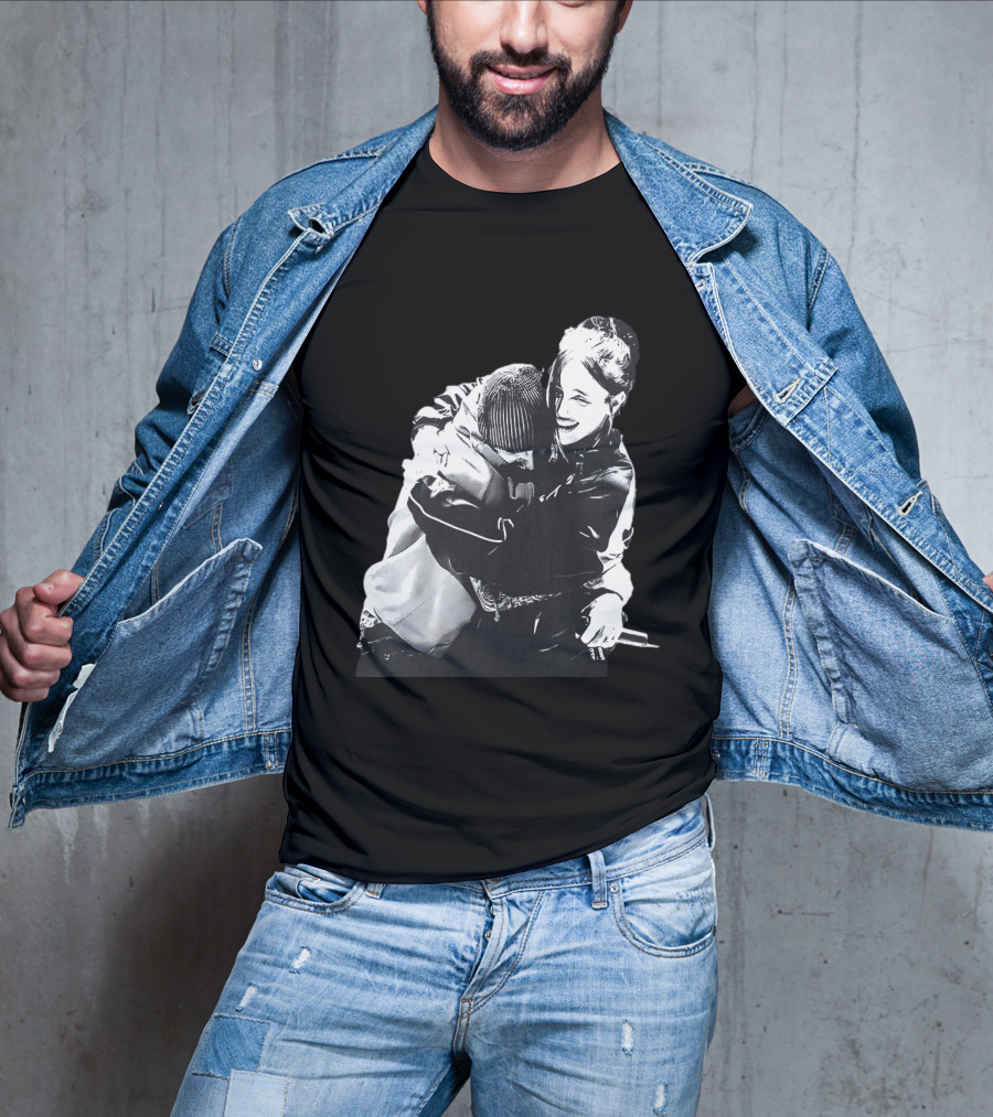 One Less Lonely Girl Coachella Billie Eilish Justin Bieber Hug 2026 T-Shirt