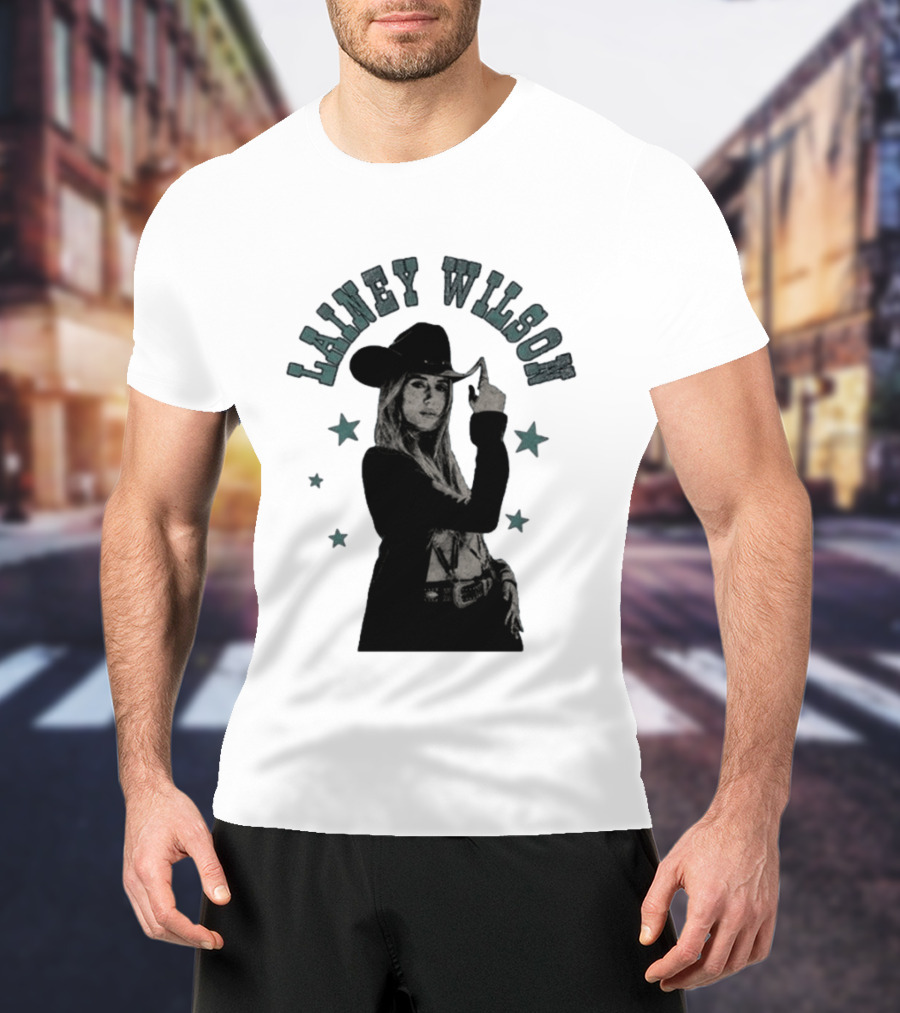 Lainey Wilson Tour 26 Western Cowboy Hat Starry Country Music T-Shirt