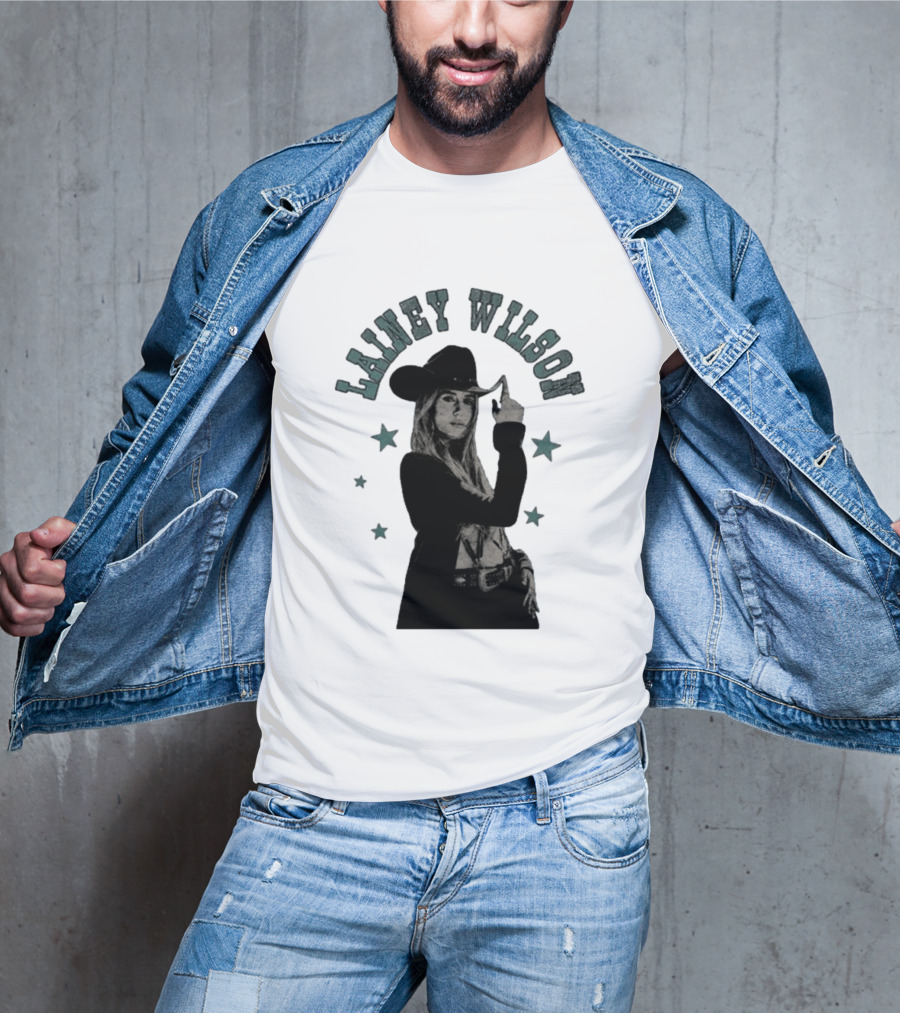 Lainey Wilson Tour 26 Western Cowboy Hat Starry Country Music T-Shirt