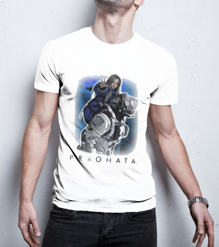 PRAGMATA Futuristic Sci Fi Adventure T-Shirt