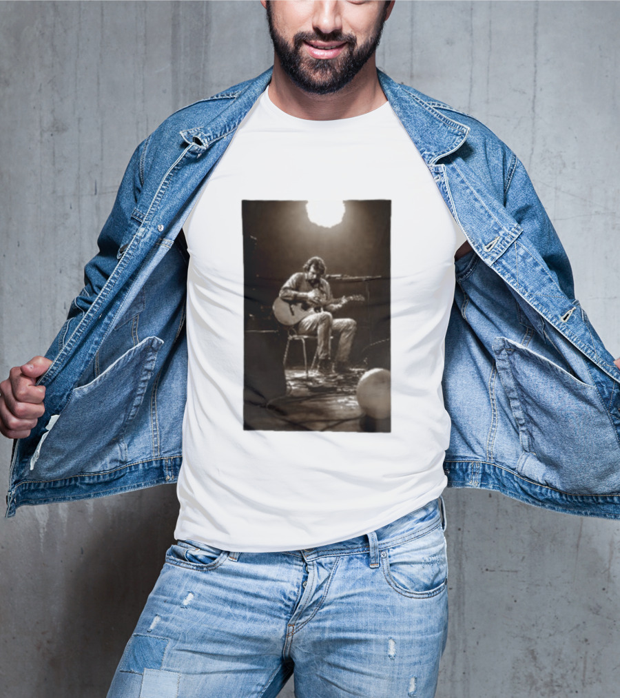 Space Wrangler Raise Another Glass To The Dreams So Near Guitarist On Stage T-Shirt