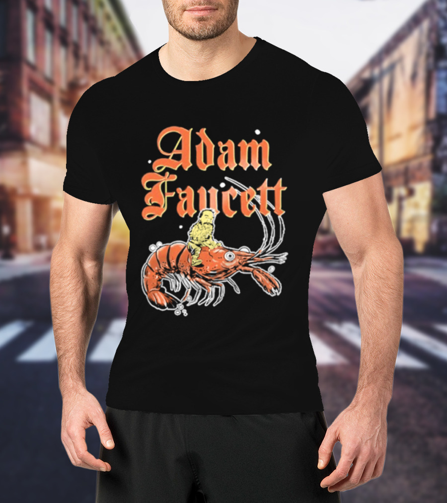 Adam Faucett Ride Or Die Lobster Rider T-Shirt