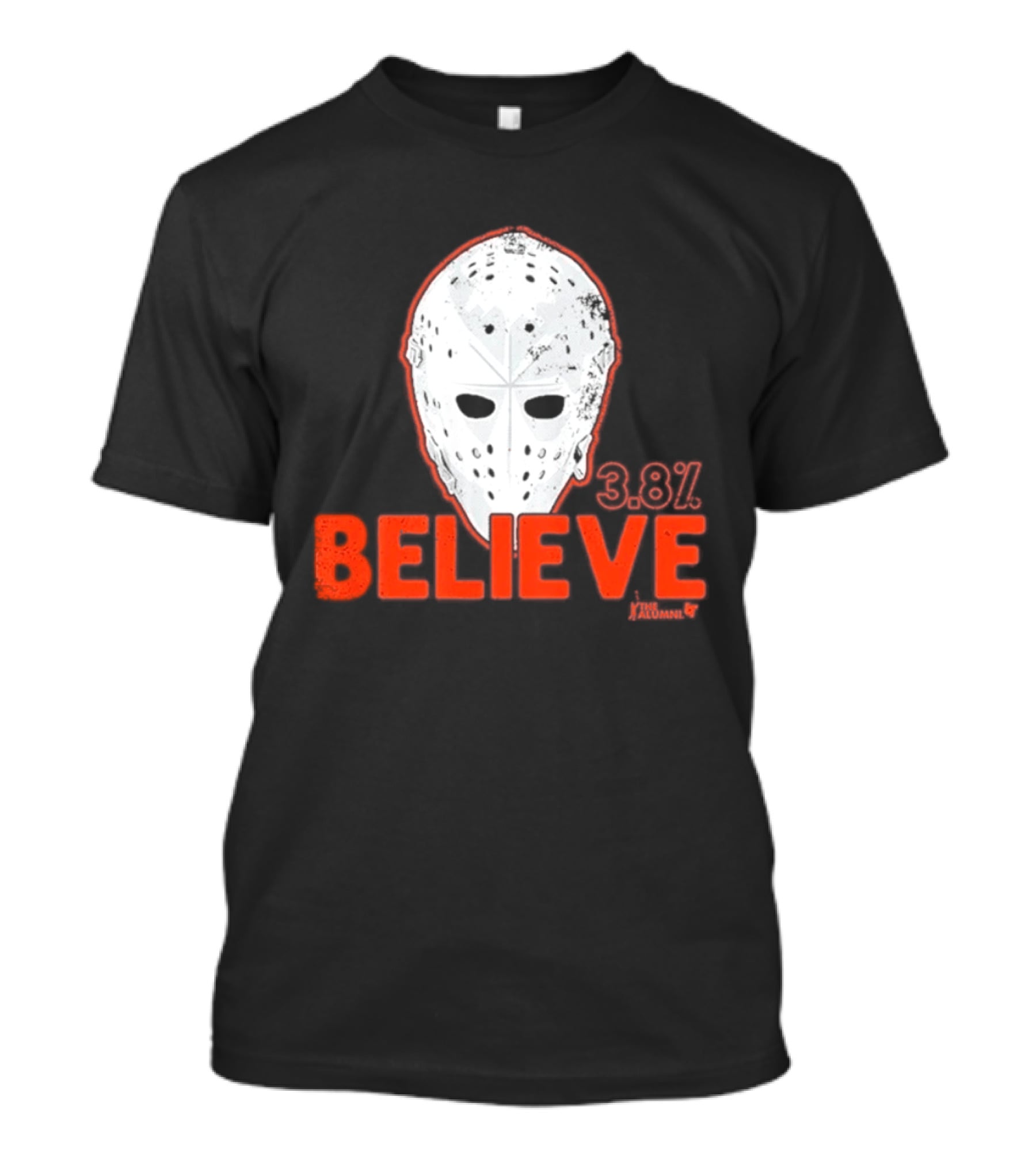 Bernie Parent Believe 33 Mask Philadelphia Hockey Legend T-Shirt