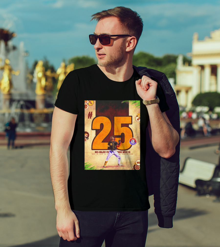 #25 Mid Major Power Rankings Week 10 Bethune Cookman Wildcats T-Shirt