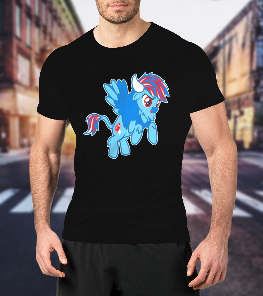 My Little Pony Buffalo Bills Fan T-Shirt