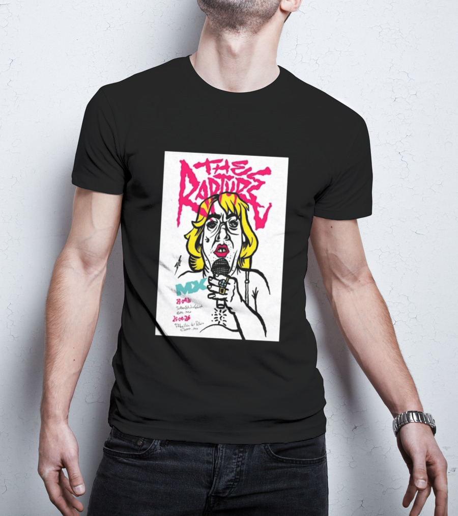 The Rapture 2026 México Tour Art MDX April 23 25 Live Performance T-Shirt