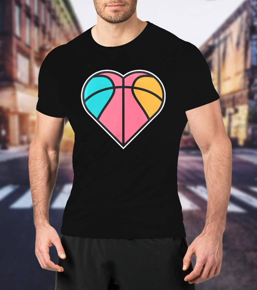 San Antonio Spurs Heart SATX NBA Basketball T-Shirt