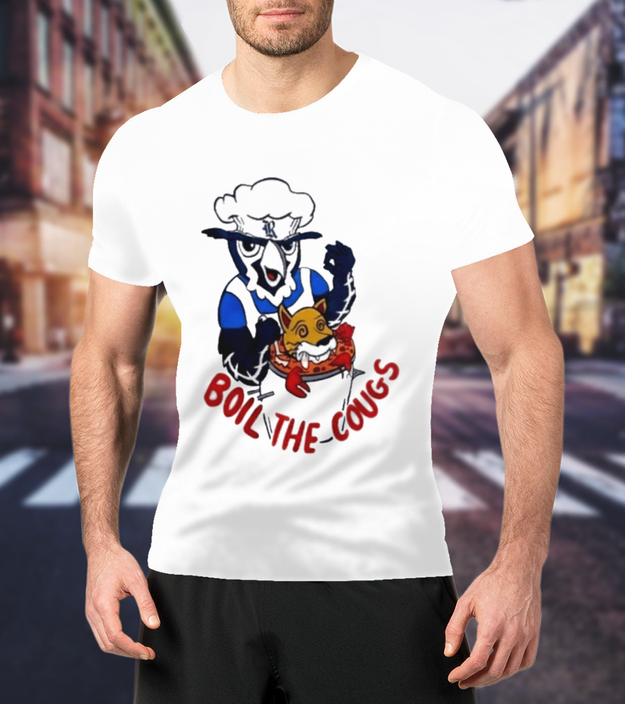 Rice Baseball Owl Cooking Boil The Cougs T-Shirt
