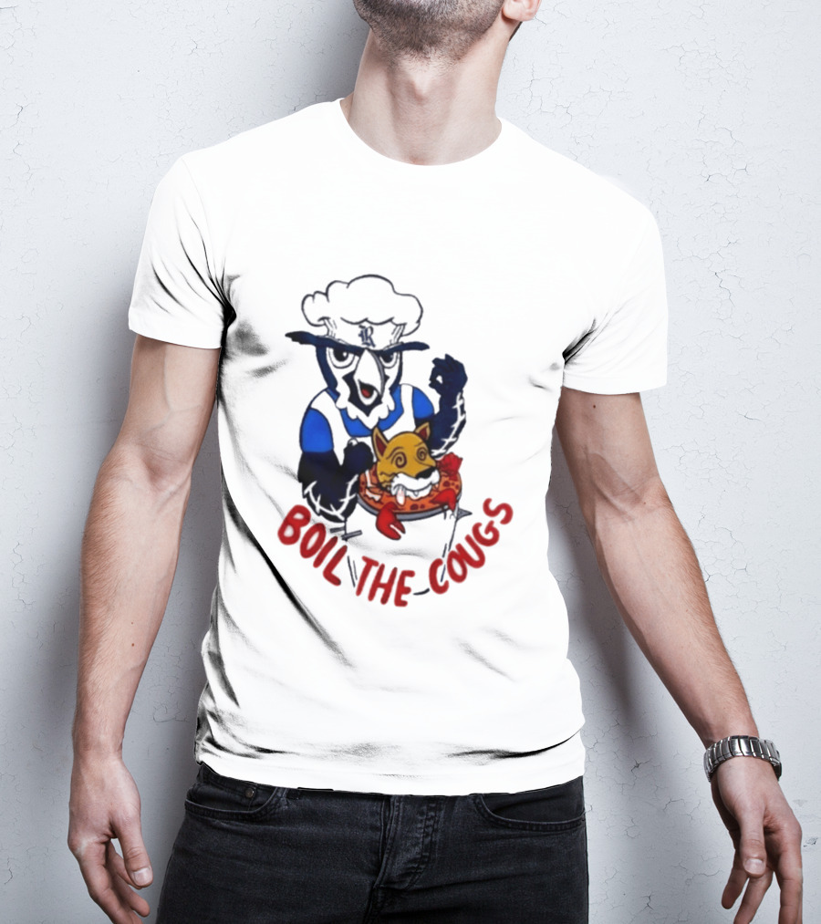 Rice Baseball Owl Cooking Boil The Cougs T-Shirt