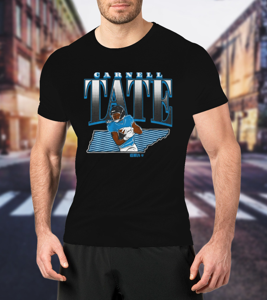 Carnell Tate Tennessee Titans 2026 Draft Player T-Shirt