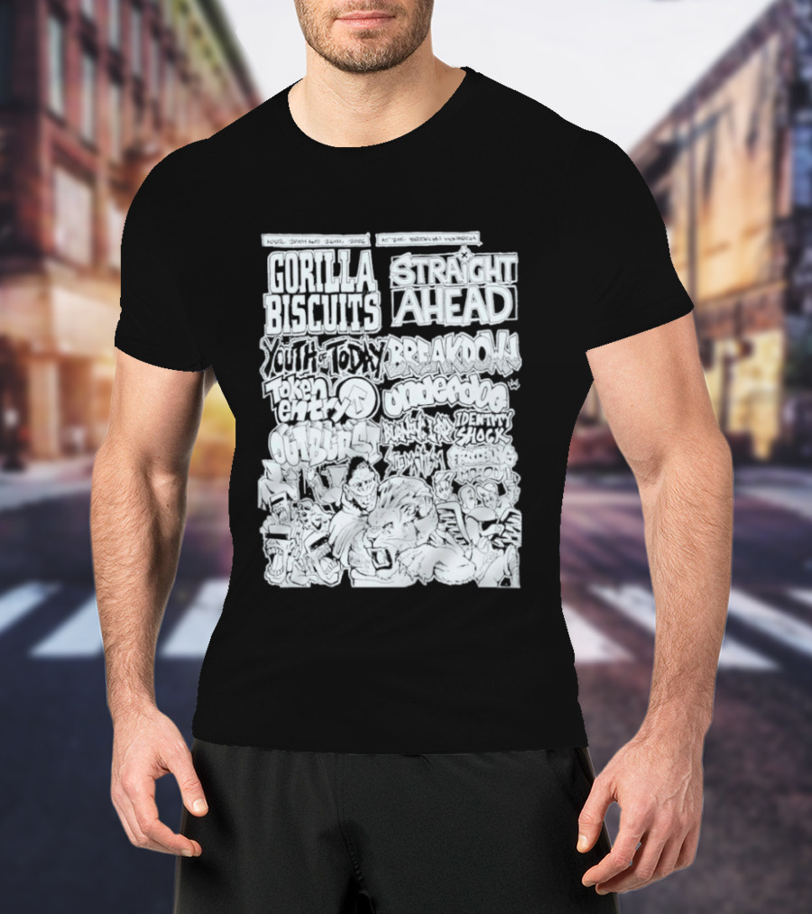 Gorilla Biscuits The Brooklyn Monarch April 25 26 2026 T-Shirt