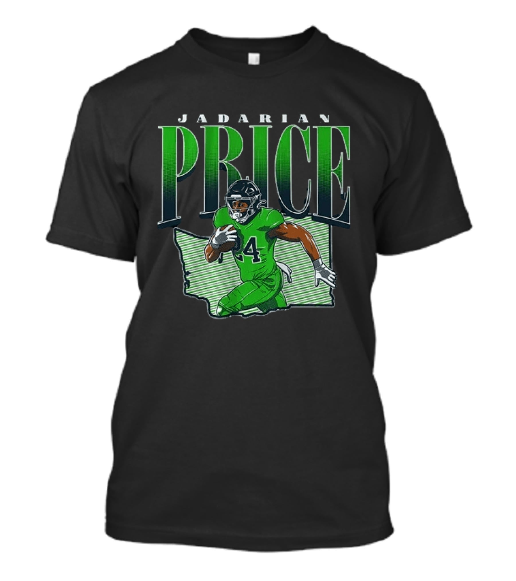 Jadarian Price Seattle Football 2026 Draft Prospect Player T-Shirt