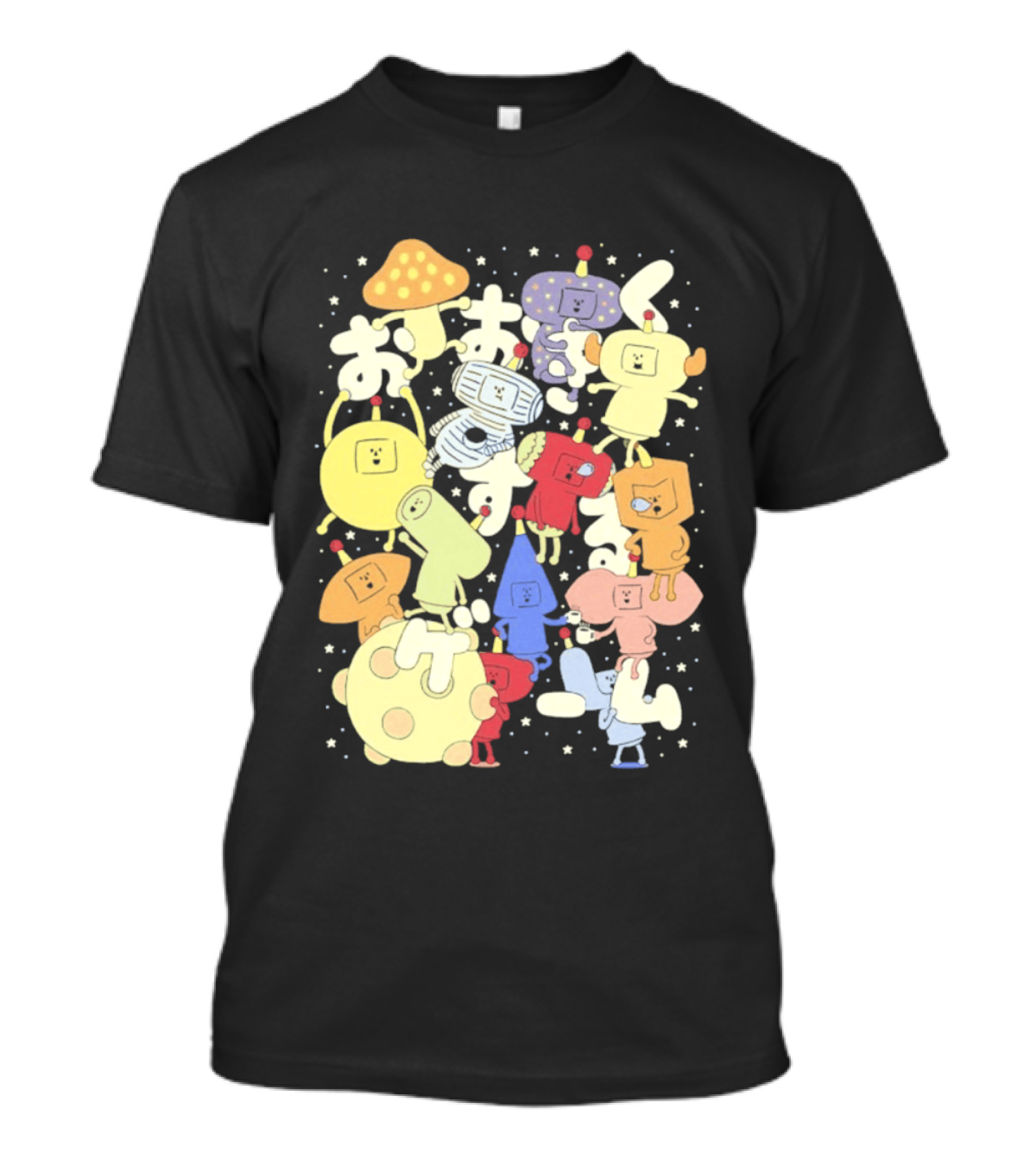 Katamari Damacy Colorful Stellar Cousins Collection T-Shirt