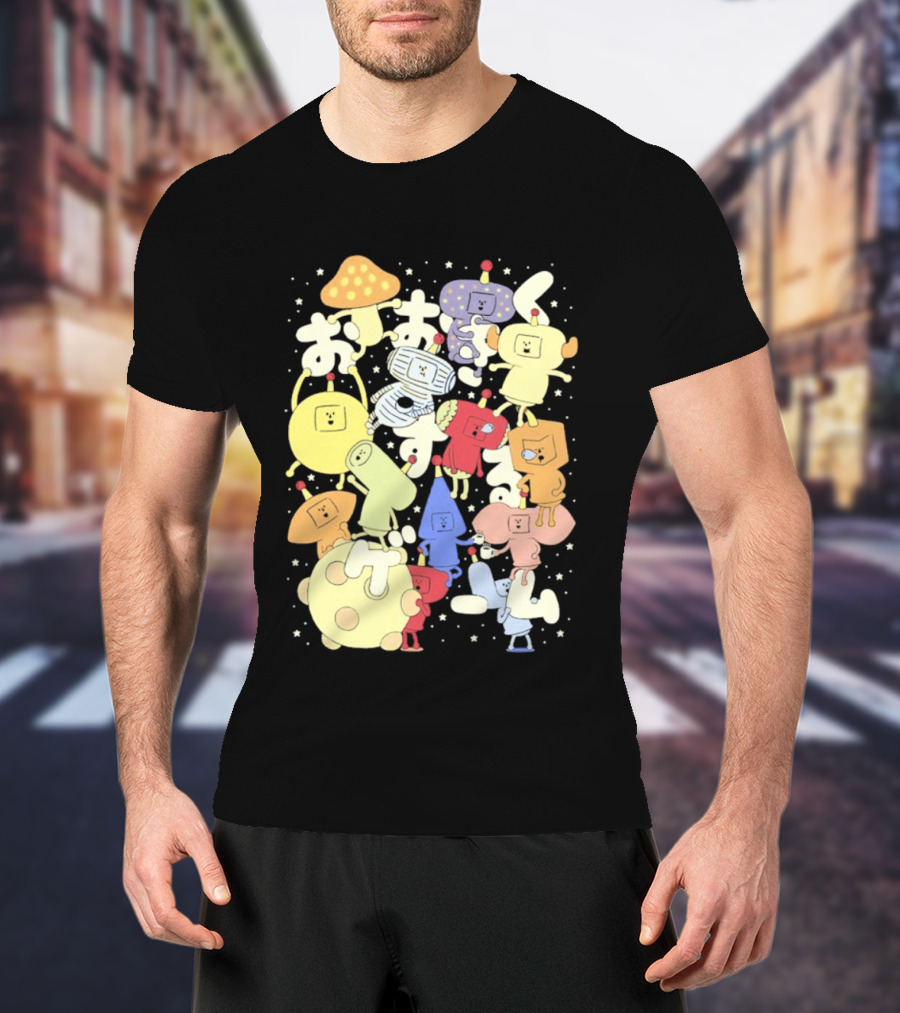 Katamari Damacy Colorful Stellar Cousins Collection T-Shirt