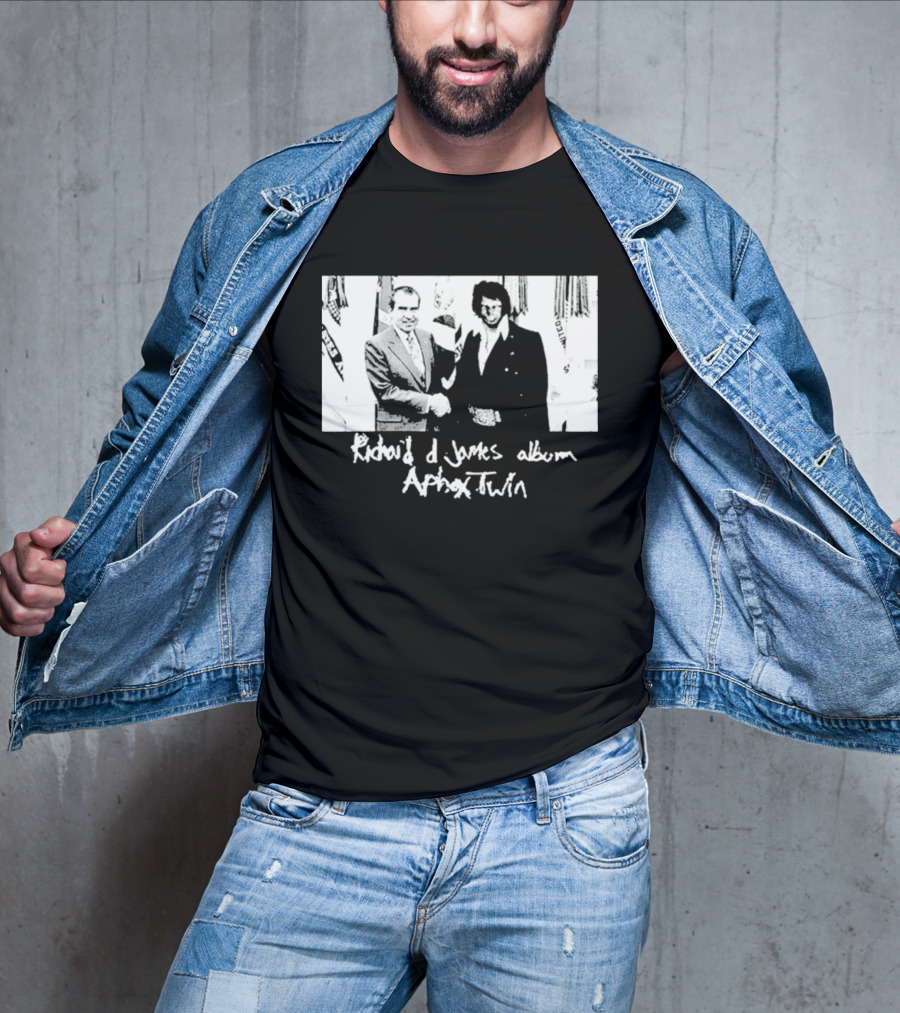 Richard D. James Album Aphex Twin Handshake T-Shirt