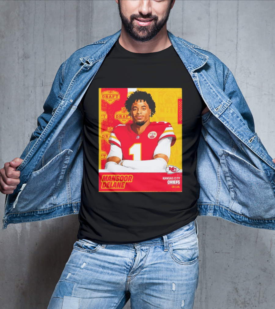 Mansoor Delane Kansas City Chiefs Draft 2026 NFL CB LSU T-Shirt