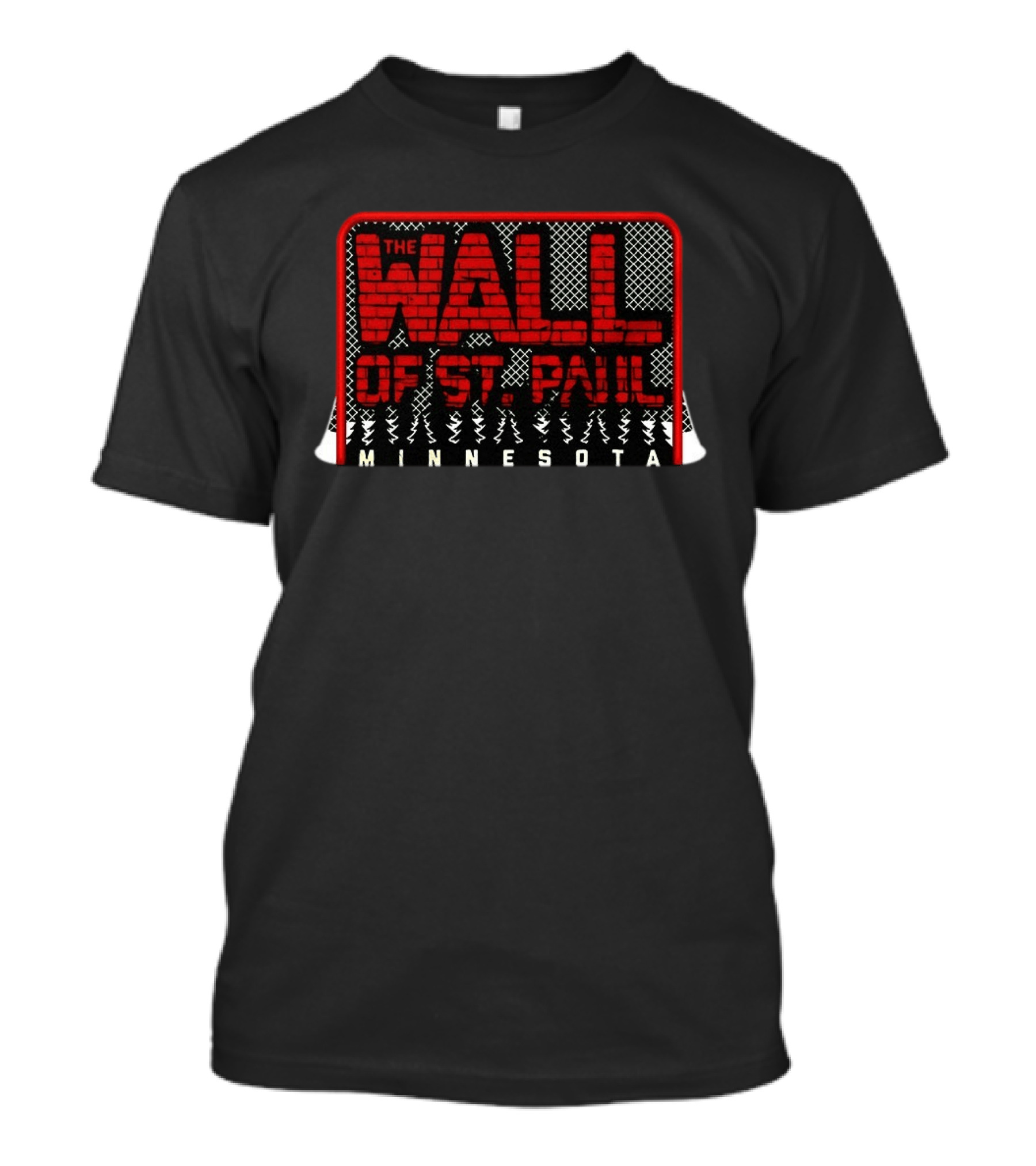 Jesper Wallstedt The Wall Of St. Paul Minnesota Wild NHL T-Shirt