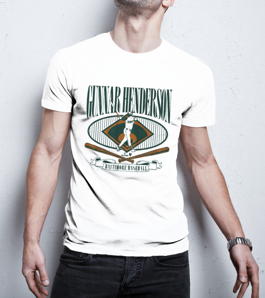 Gunnar Henderson Baltimore Baseball Diamond Standouts T-Shirt