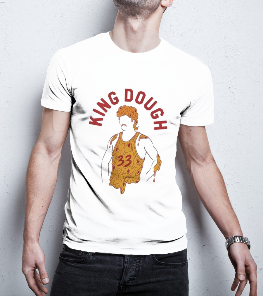King Dough 33 Pizza Basketball T-Shirt