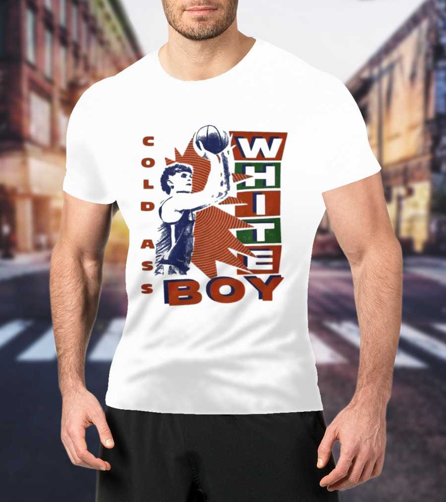 Thomas Haugh Cold Ass White Boy Basketball T-Shirt