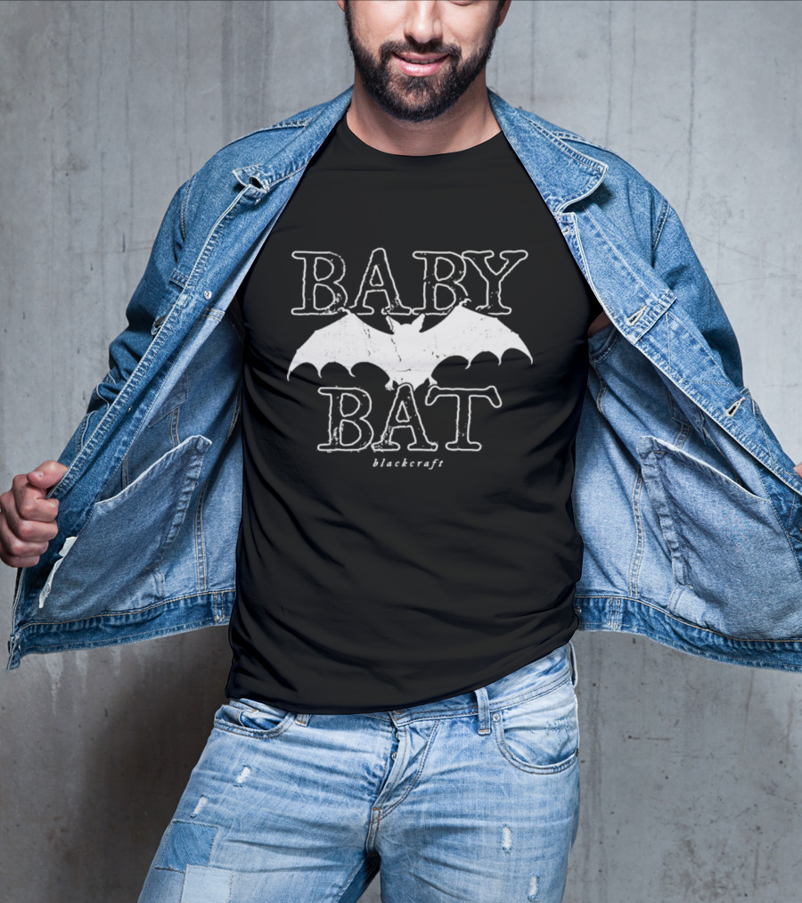 Blackcraft Baby Bat Winged Goth Aesthetic T-Shirt