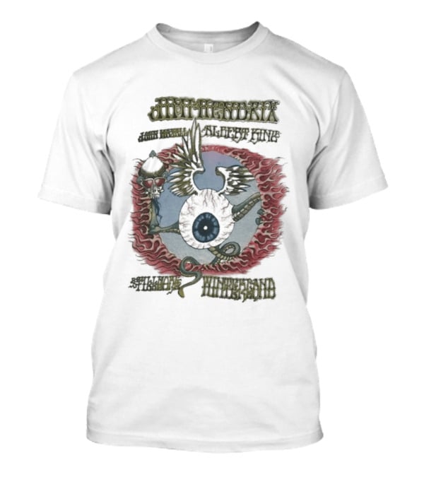 Swedish Concert 1967 Jimi Hendrix Experience Albert King John Mayall T-Shirt