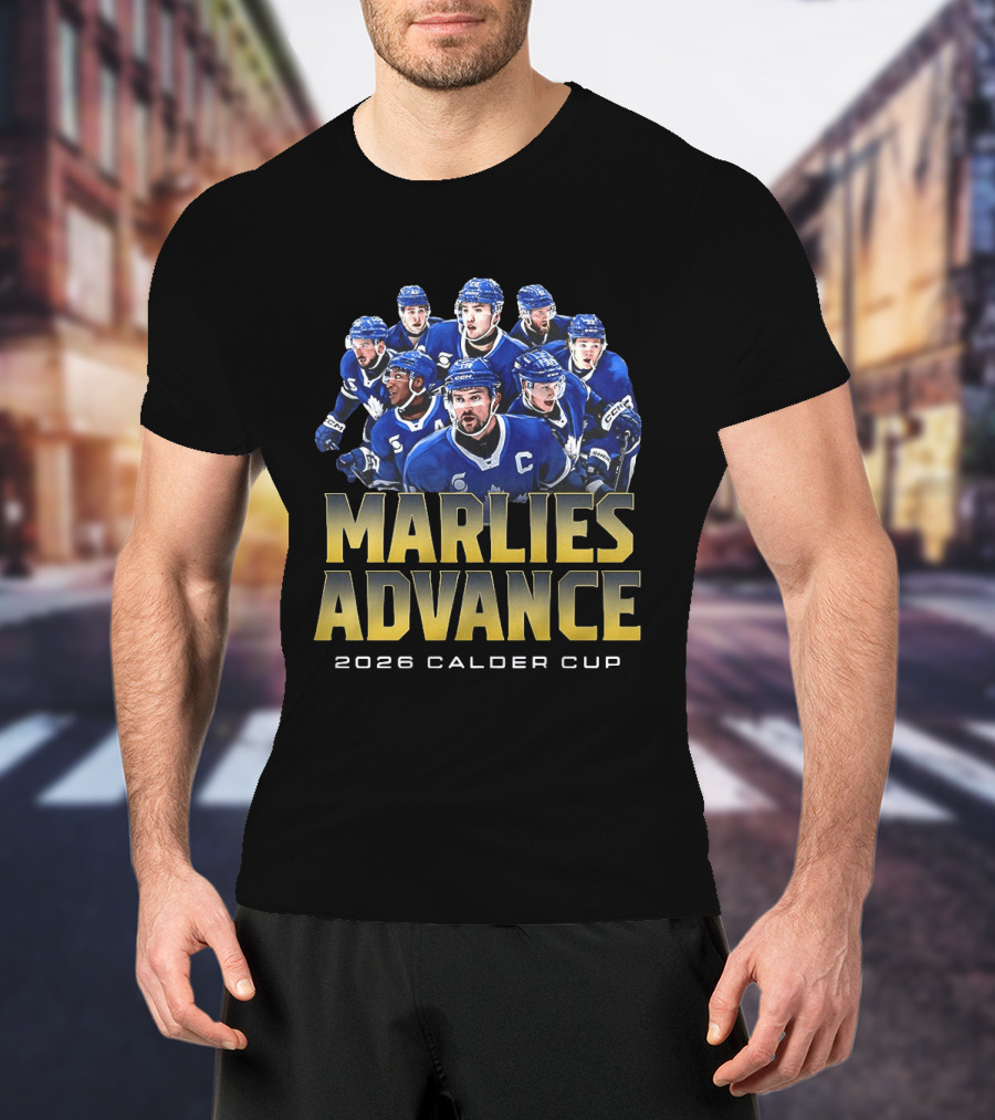 Marlies Advance 2026 Calder Cup Victory Toronto Hockey Team T-Shirt