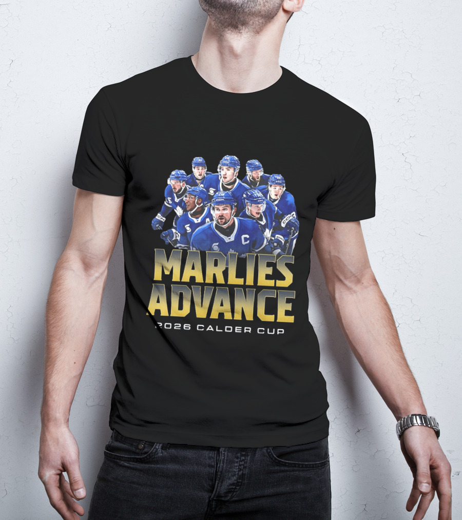Marlies Advance 2026 Calder Cup Victory Toronto Hockey Team T-Shirt