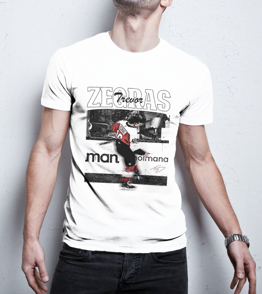 Zegras Trevor Holmana Philadelphia Flyers Hockey T-Shirt