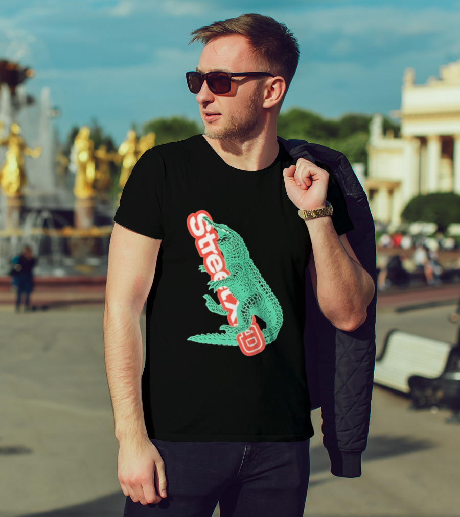 StreetxAD Basilik Gator Vintage Crocodile T-Shirt
