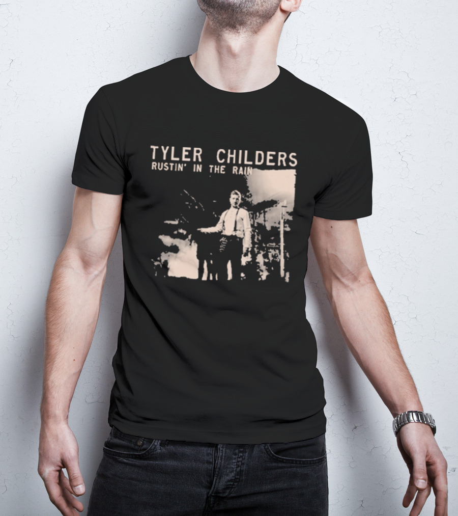 Tyler Childers Rustin In The Rain Vintage Western T-Shirt
