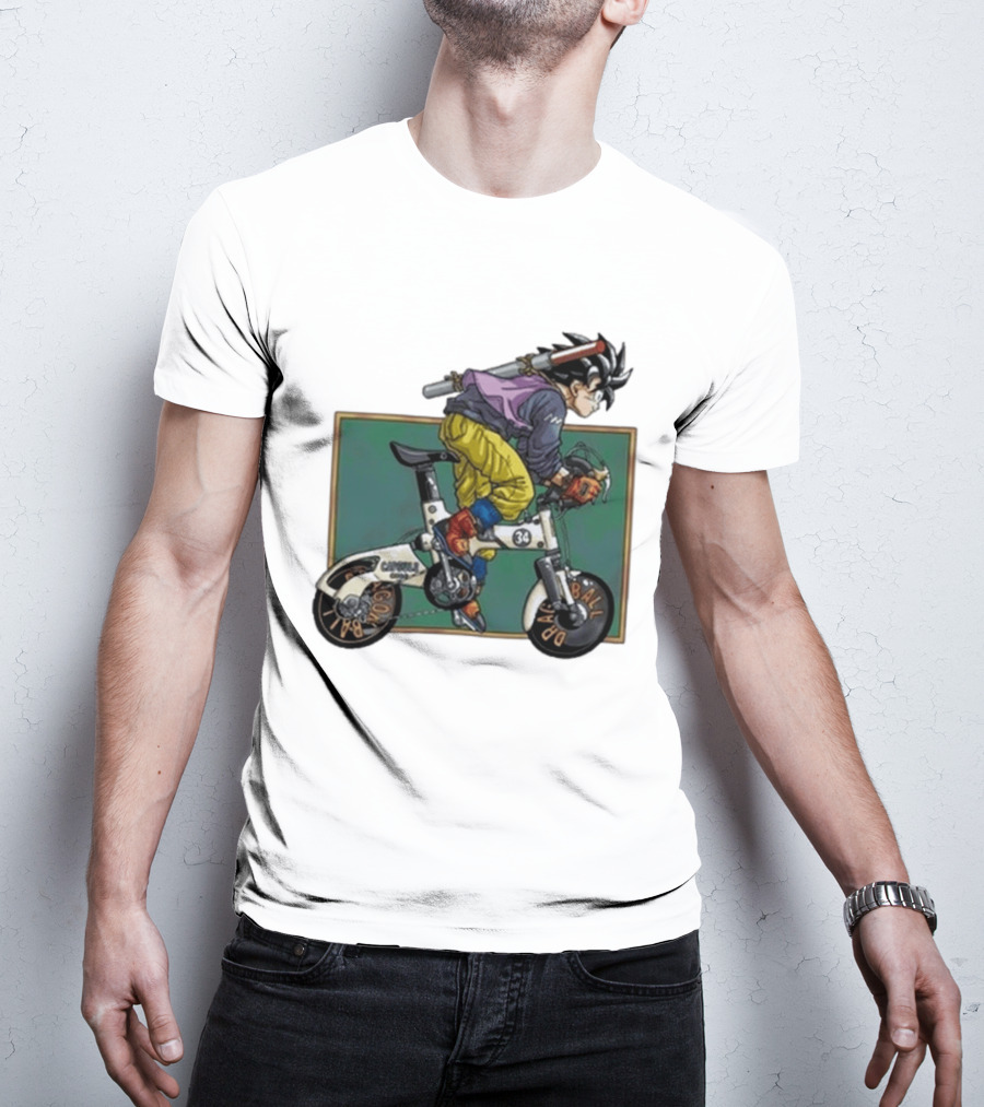Dragon Ball Z Goku Limited Edition Cycling 34 Capsule Corp T-Shirt