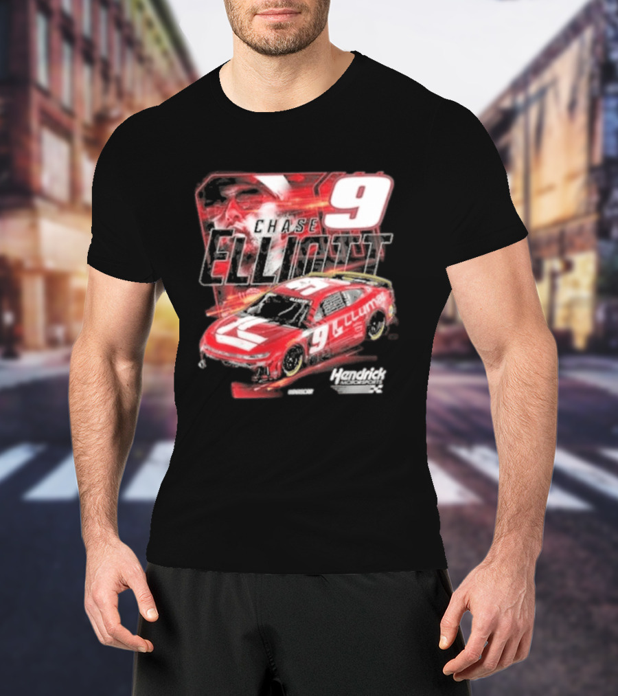 Hendrick Motorsports Chase Elliott #9 Llumar Racing Car T-Shirt